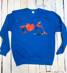 Paddle Boarding Love SUP Sweatshirt